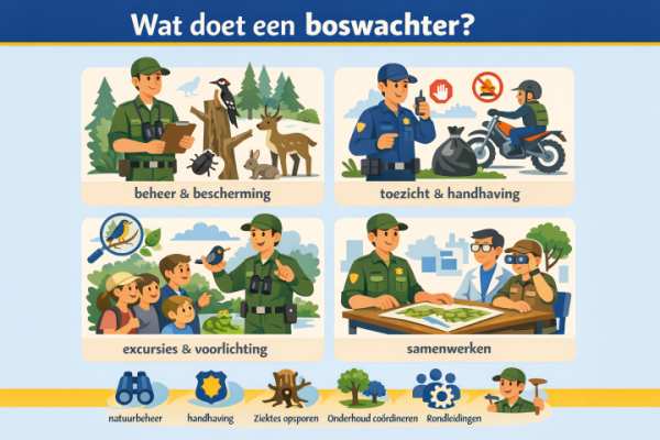 Wat doet een boswachter